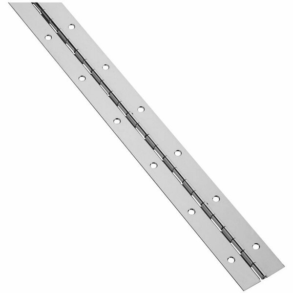National Hardware 72 in. L Stainless Steel Continuous Hinge 1 pk N266-965
